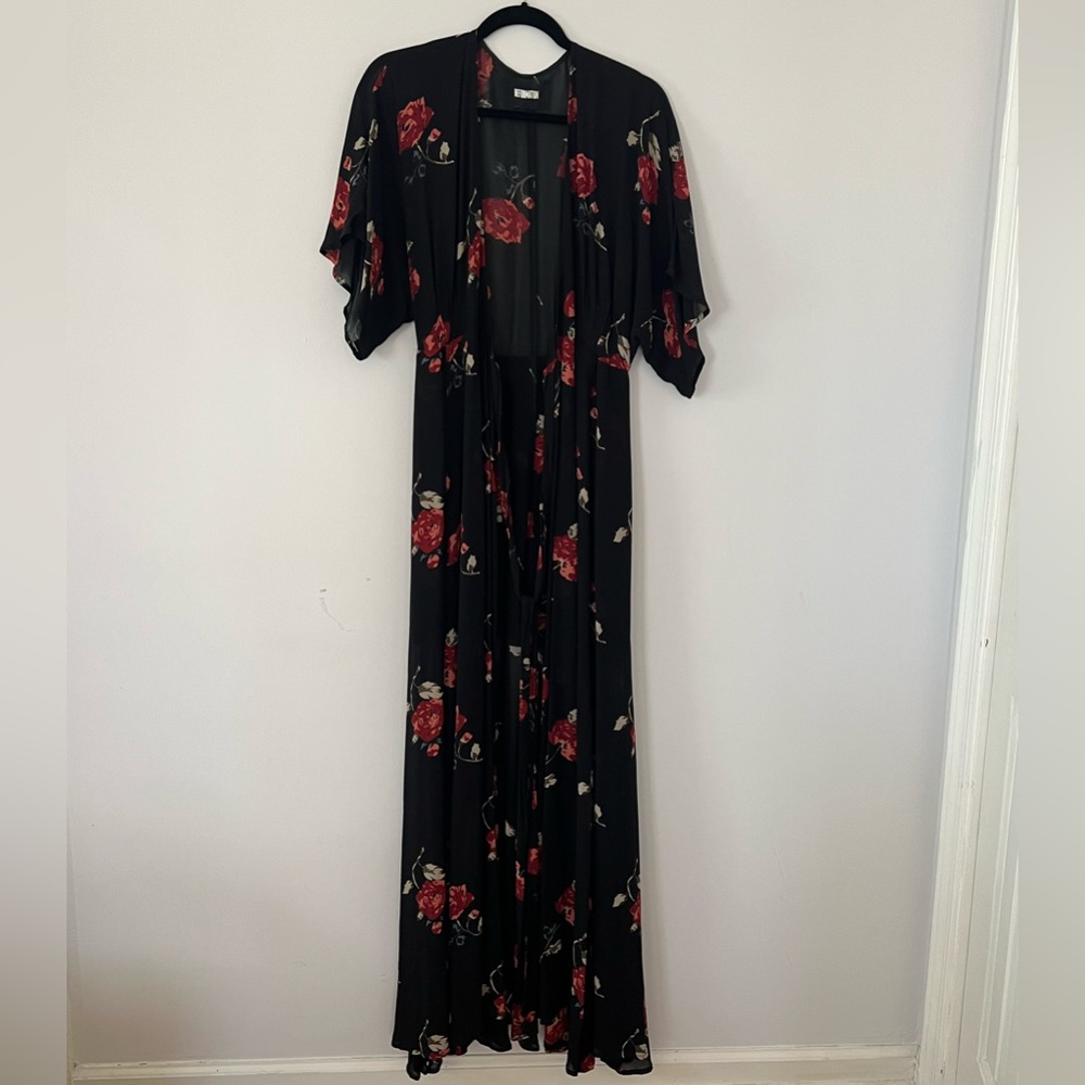 Reformation floral Winslow maxi dress size S